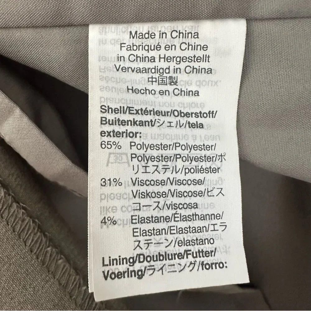 J. Crew Pencil Shift Suiting Dress Gray Knee Length Business NEW Women’s 6 - Picture 5 of 8